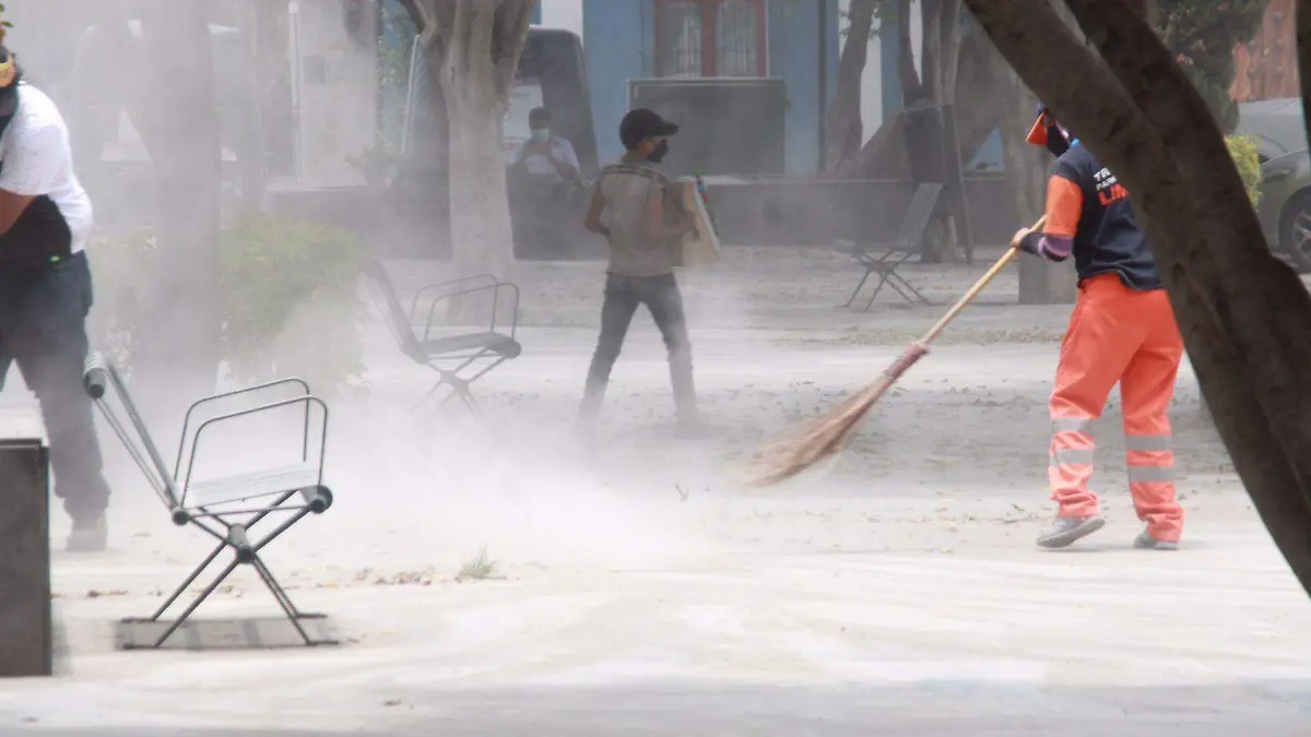 barren ceniza en Puebla